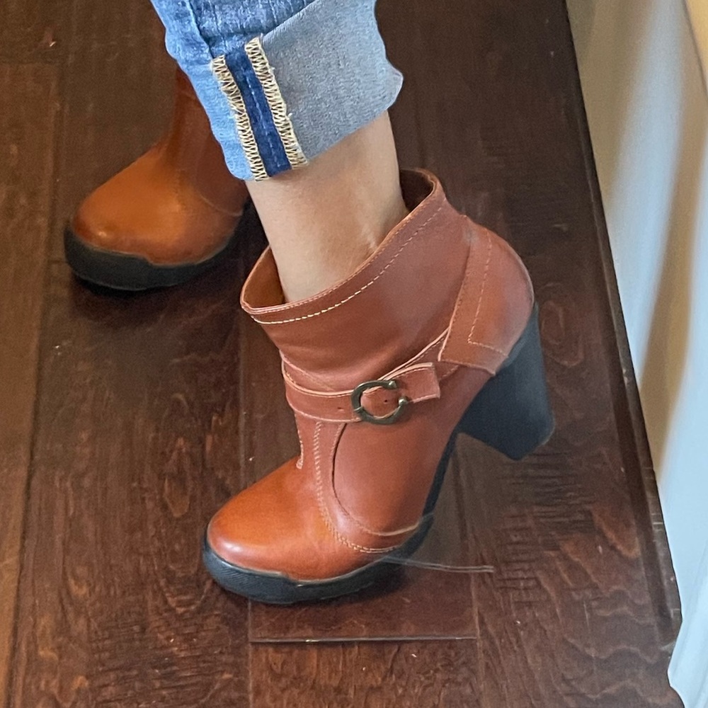 ECCO Brown ankle boots size 37 US 7